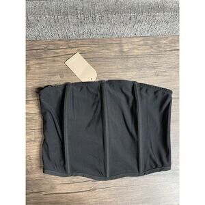 Meshki Allie Mesh Corset Black size XL NWT